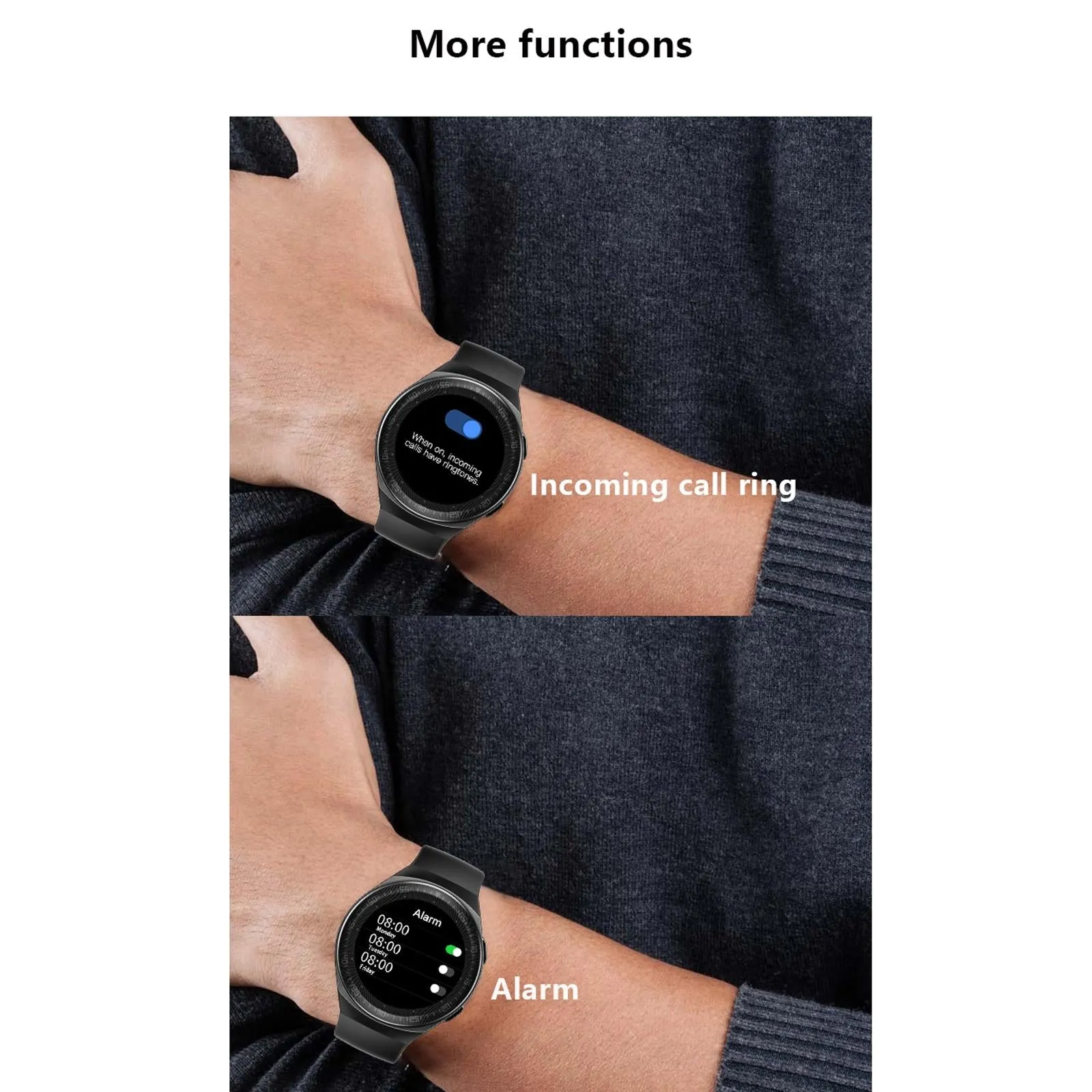 1.28 Inch Ip67 Waterproof Smart Watch With Bluetooth Call Sleep & Heart Rate Monitoring
