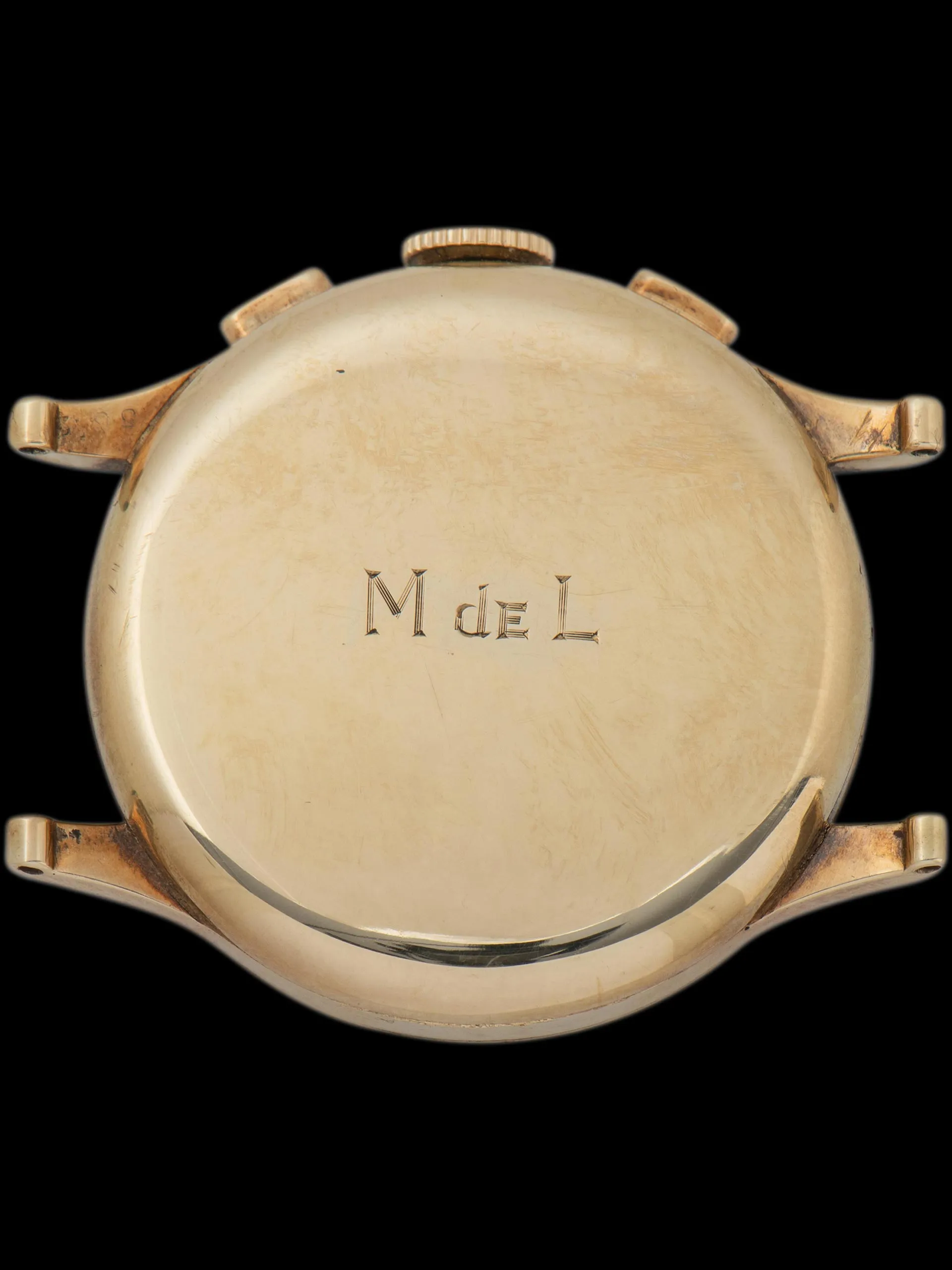 1940s Cartier Branded Movado 'Cal. M95' Chronograph 14K YG (Ref. 49020)
