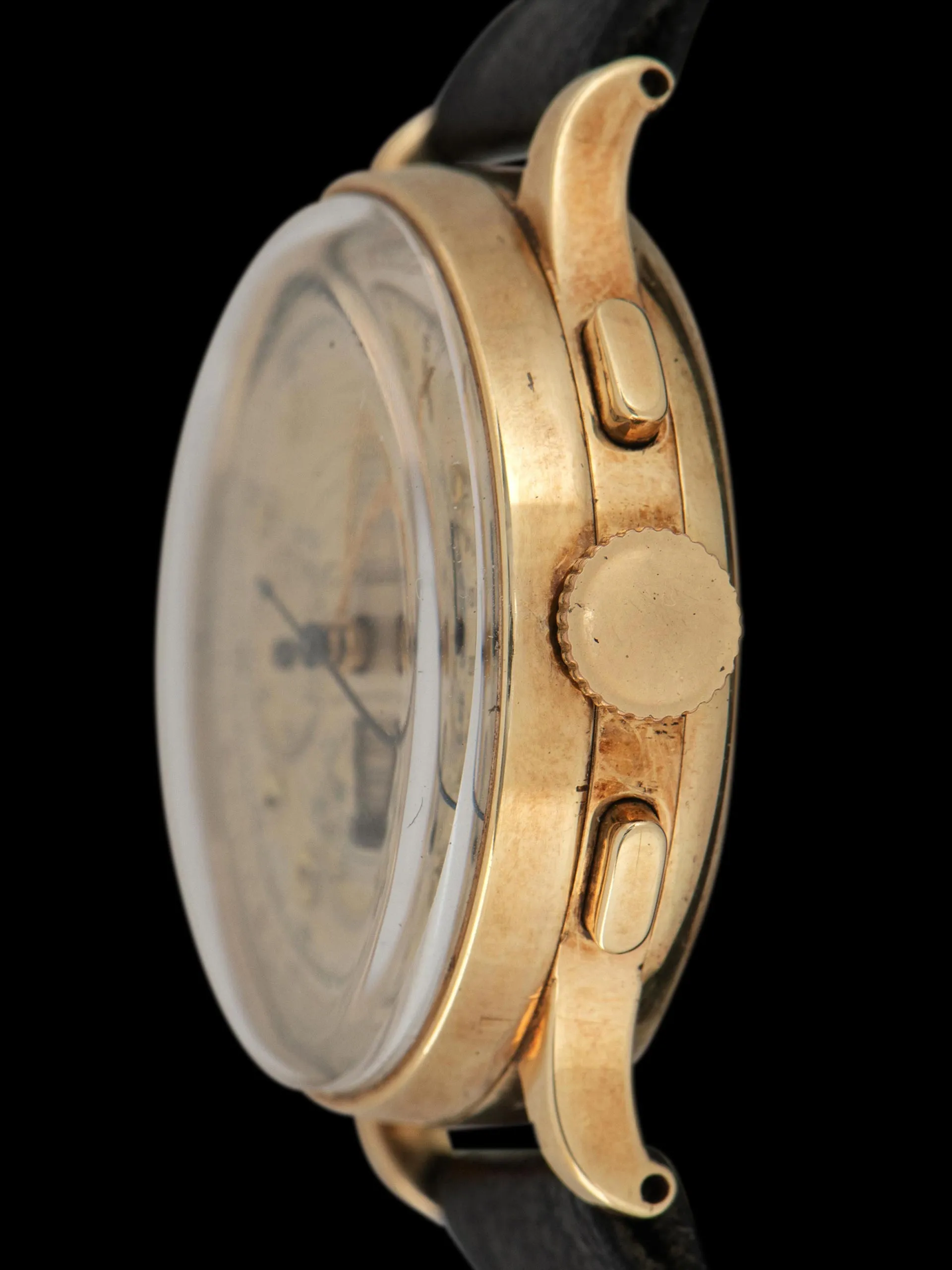 1940s Cartier Branded Movado 'Cal. M95' Chronograph 14K YG (Ref. 49020)