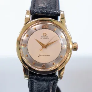 1950 OMEGA Seamaster Watch Bumper Automatic Ref. 2577-17 Cal. 351 34mm Wristwatch - IN BOX!