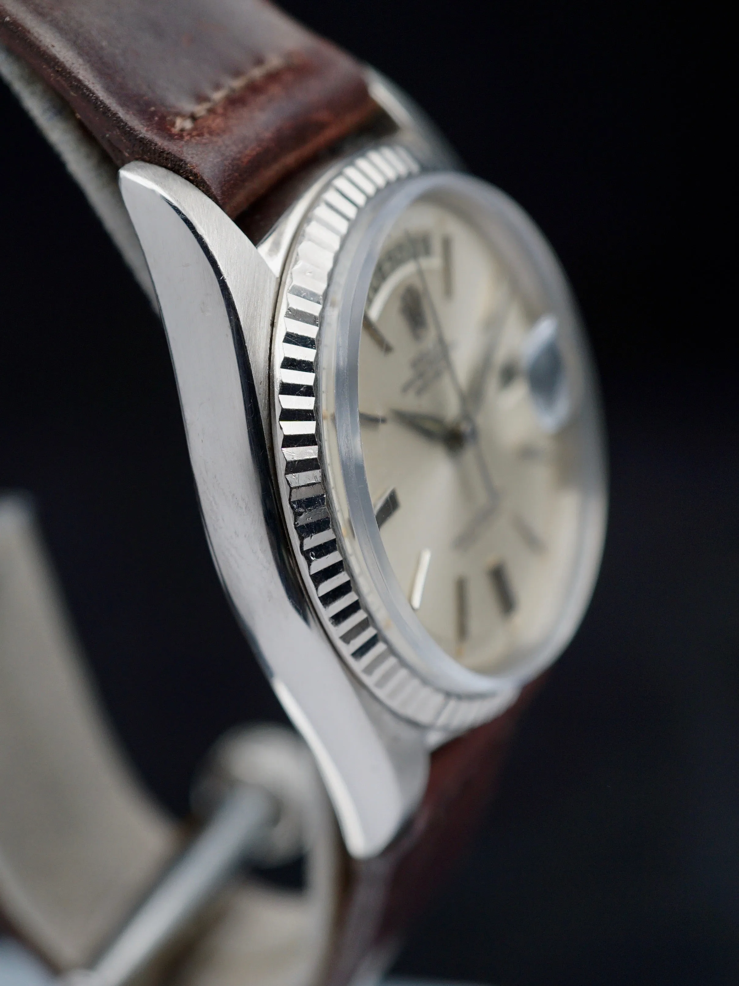 1962 Rolex Day Date Ref. 1803 18k WG "Dauphine Hands"