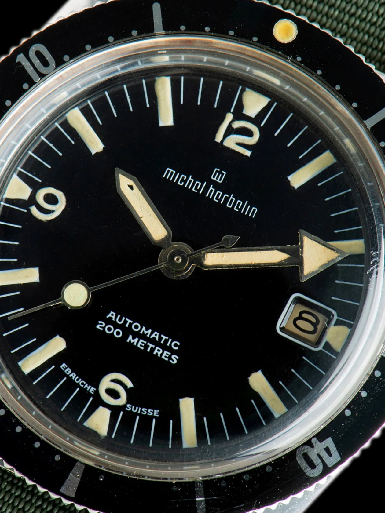 1970s Michel Herbelin 200m Automatic Diver