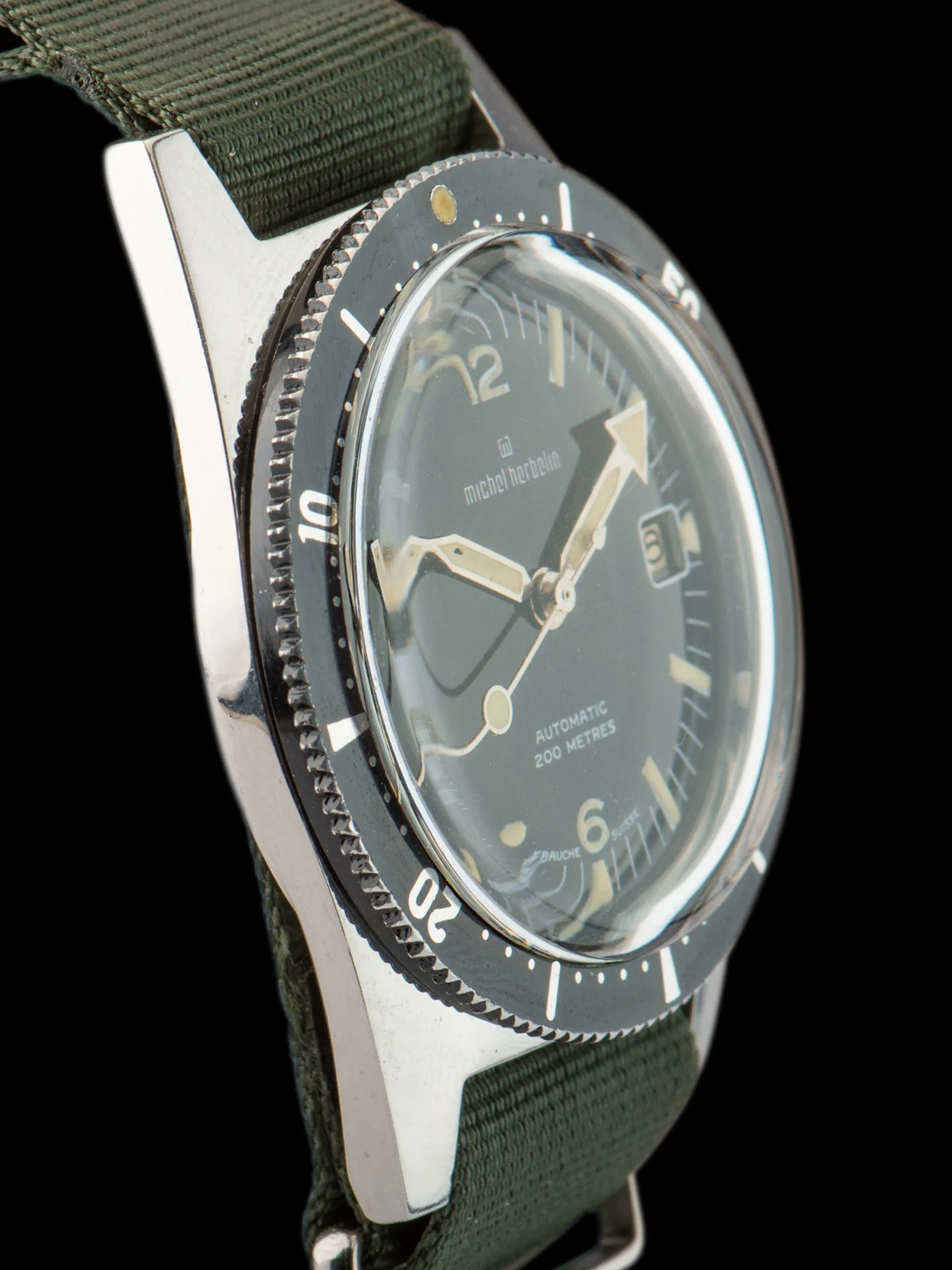 1970s Michel Herbelin 200m Automatic Diver