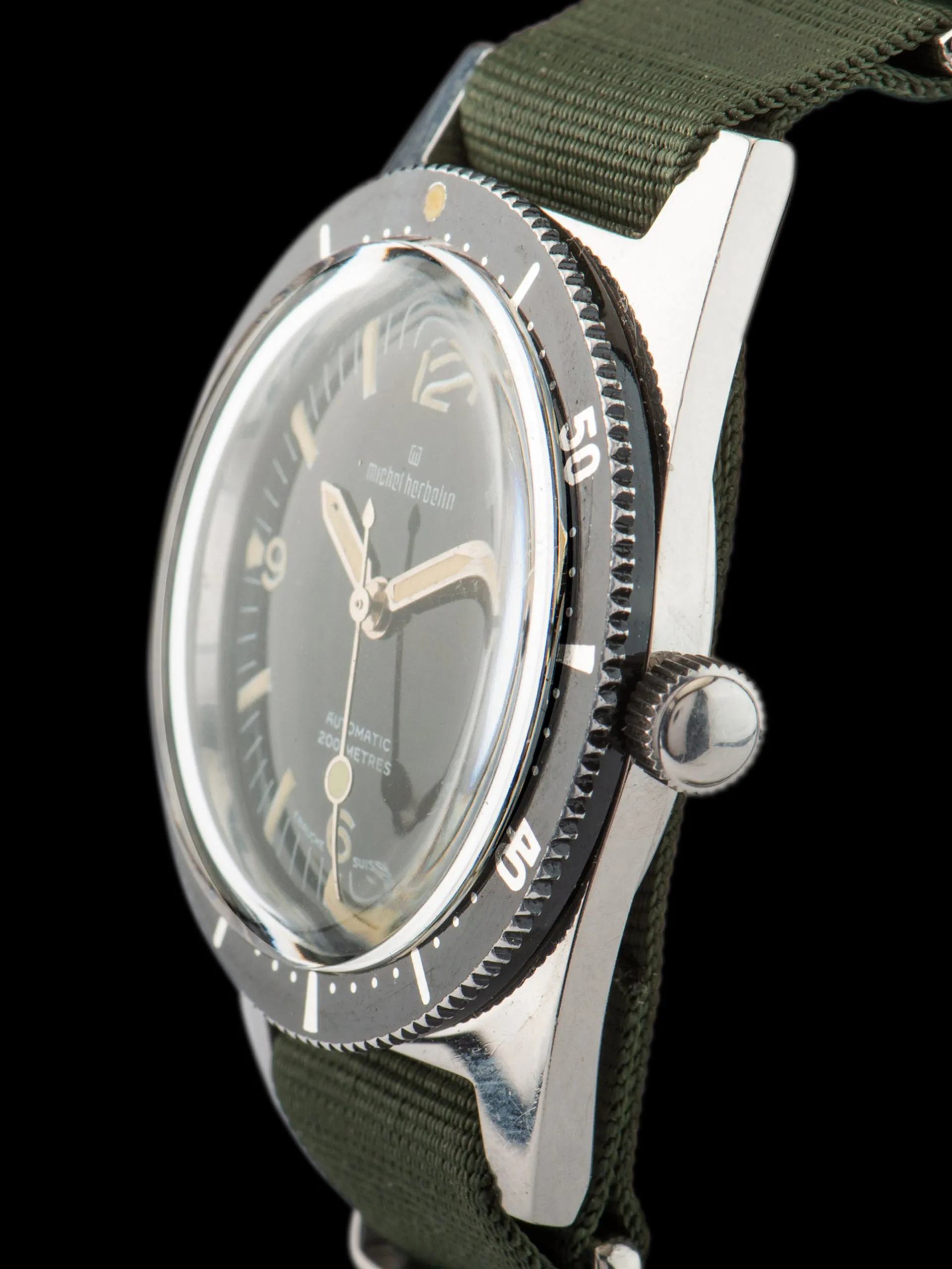 1970s Michel Herbelin 200m Automatic Diver