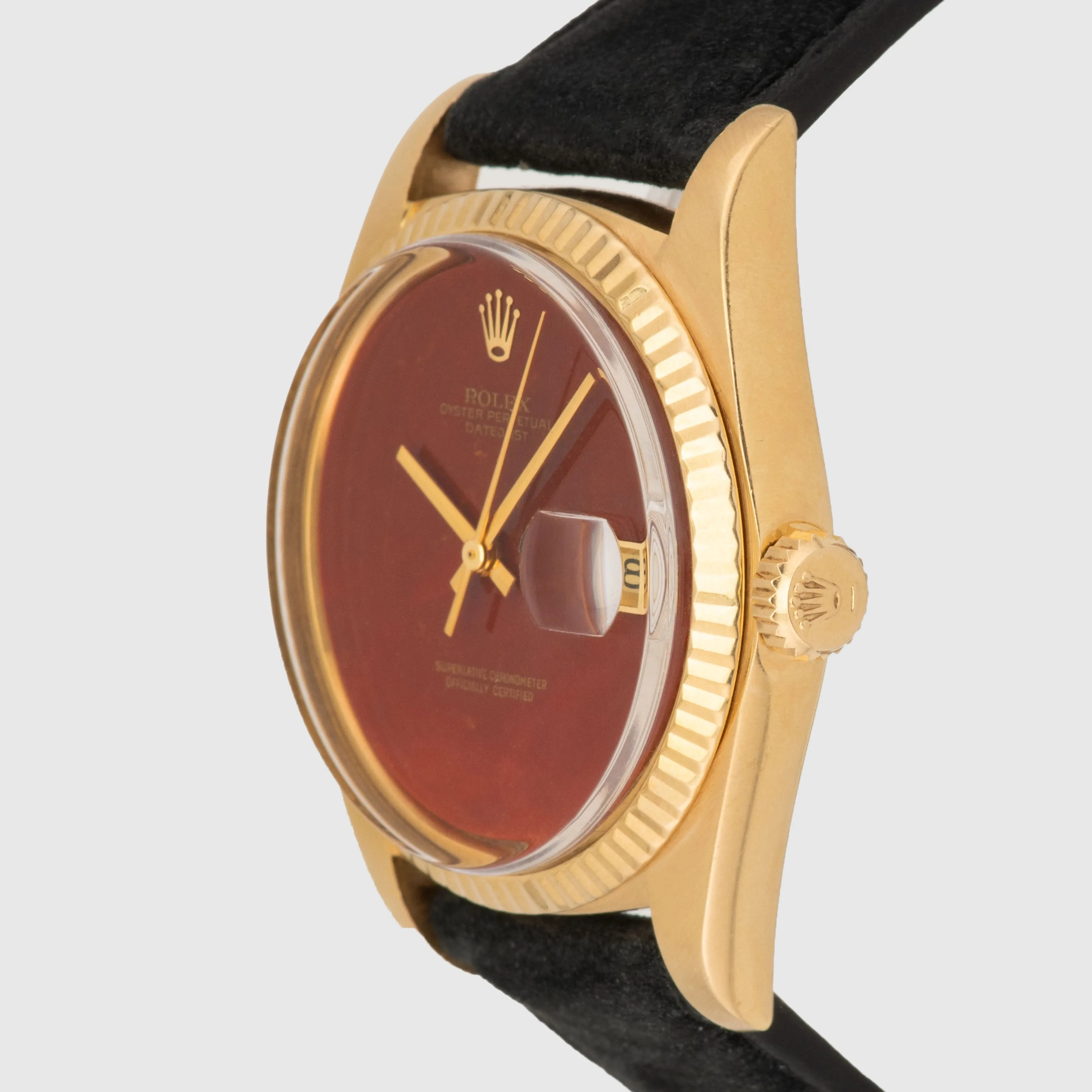 1976 Rolex Datejust 18K Red Jasper Ref. 1601
