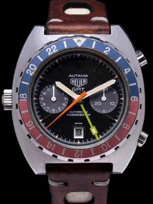 1984 Heuer Autavia GMT (Ref. 11063)