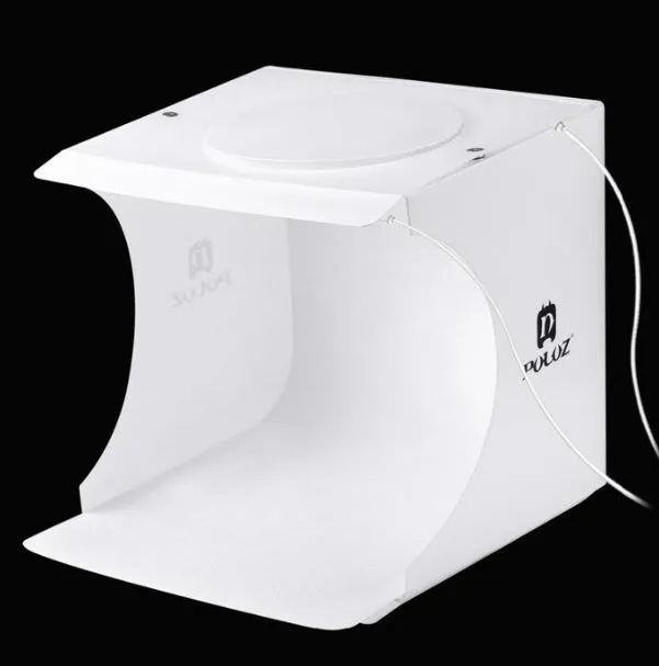 2 LED Panels mini folding portable studio