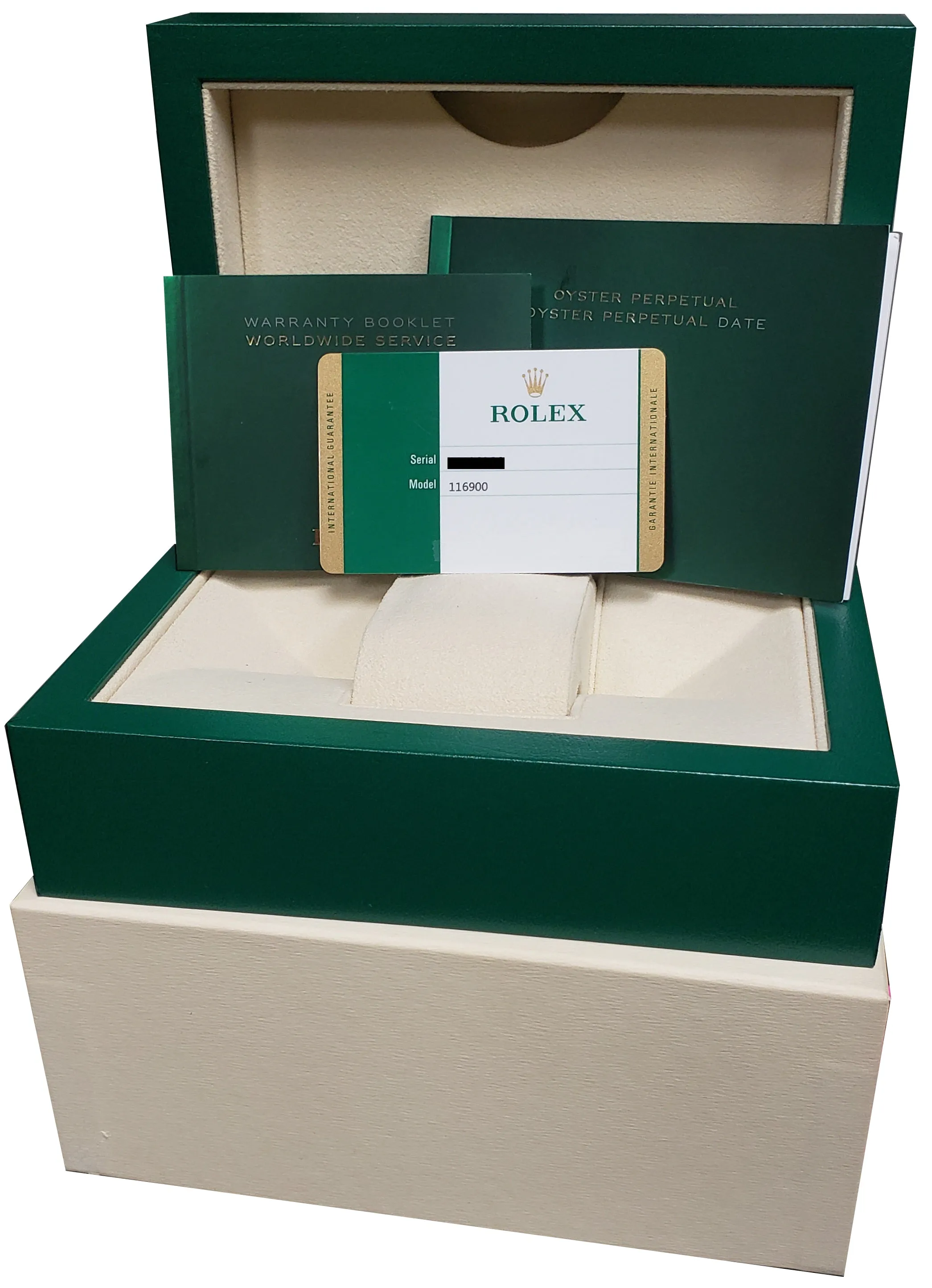 2017 Rolex Air-King 40mm Green Black Stainless Steel Arabic 116900 Watch B P