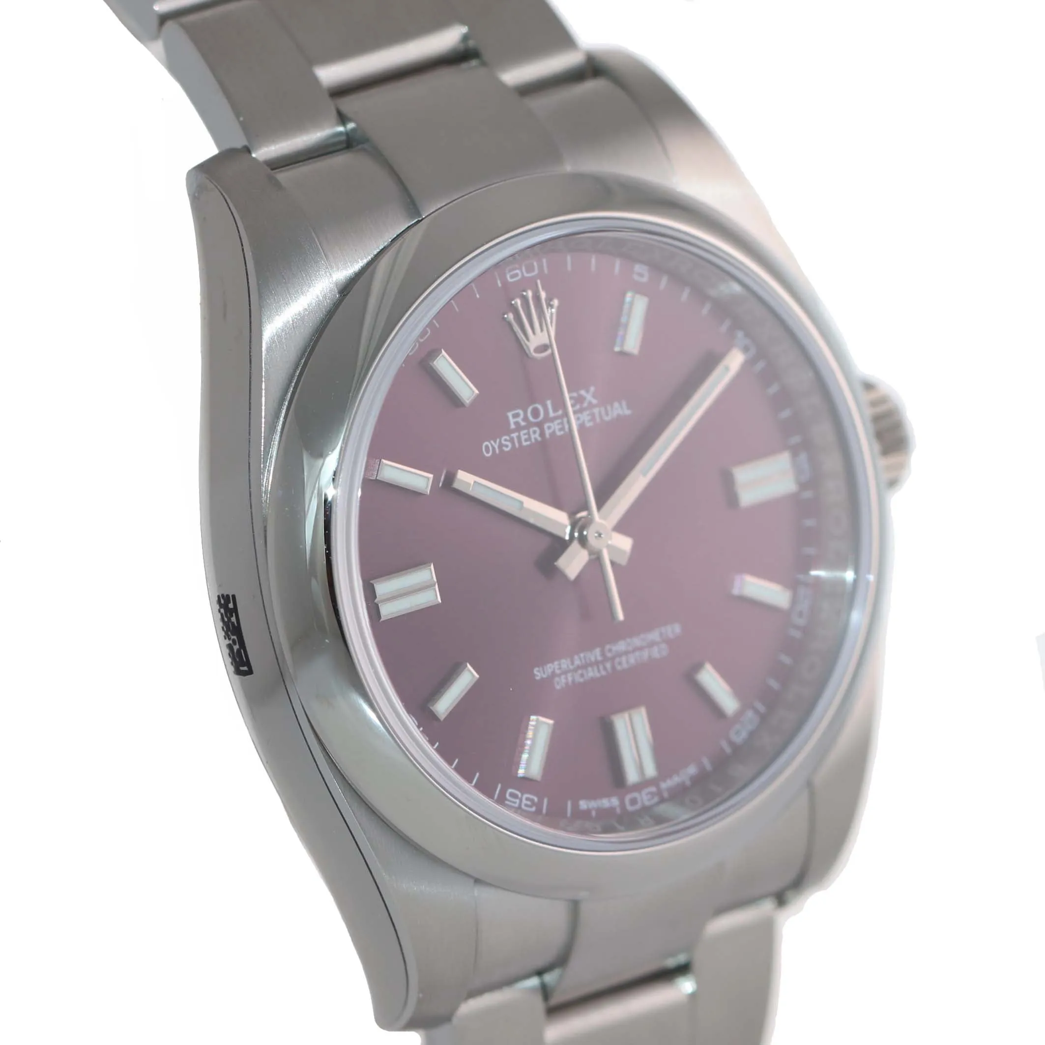 2018 STICKERS & PAPERS 116000 Rolex Oyster Perpetual Grape 36mm Watch Box