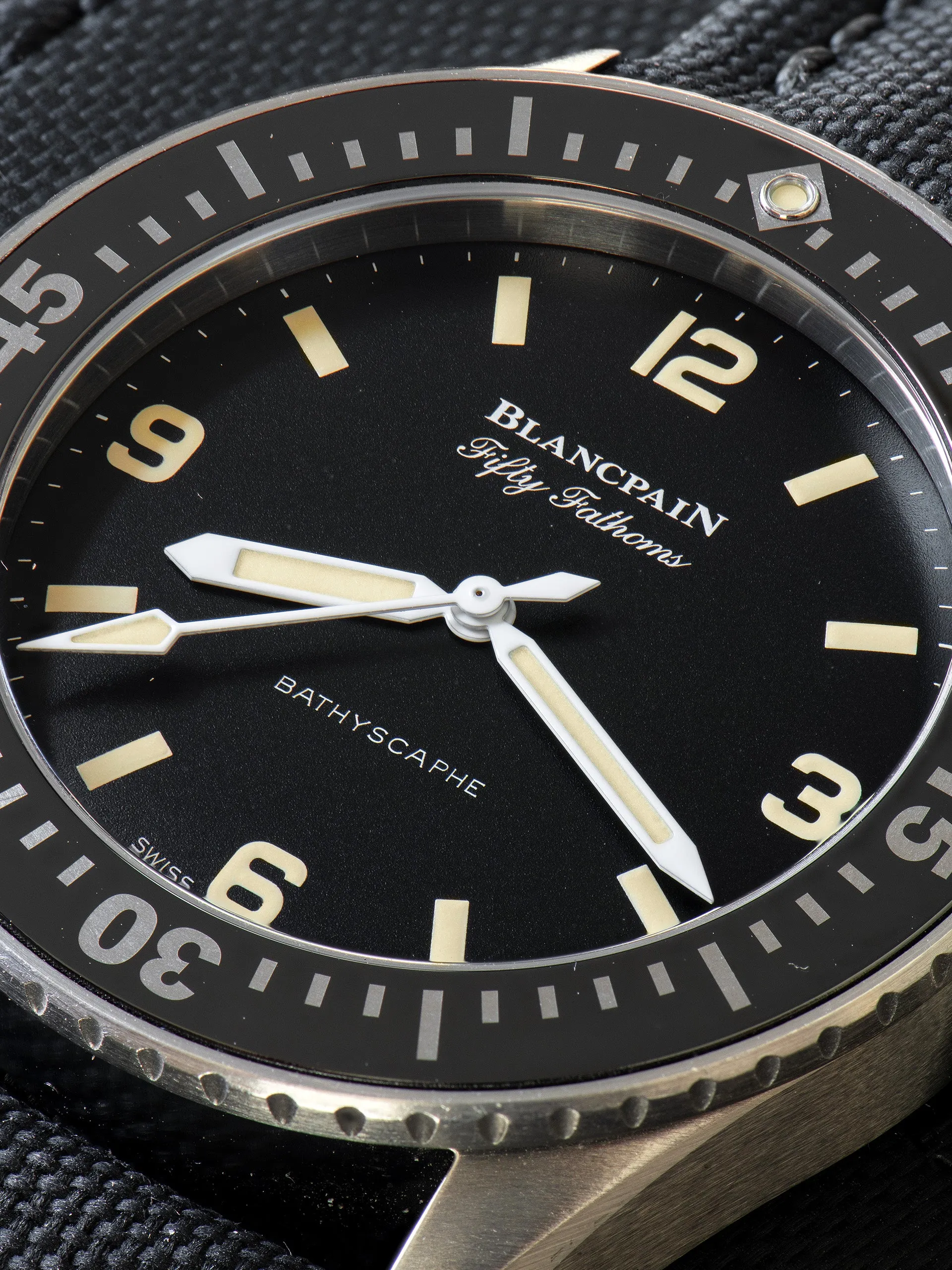 2019 Blancpain Fifty-Fathoms Bathyscaphe (Ref. 5100/1130) "Hodinkee Limited Edition" W/ Full Set