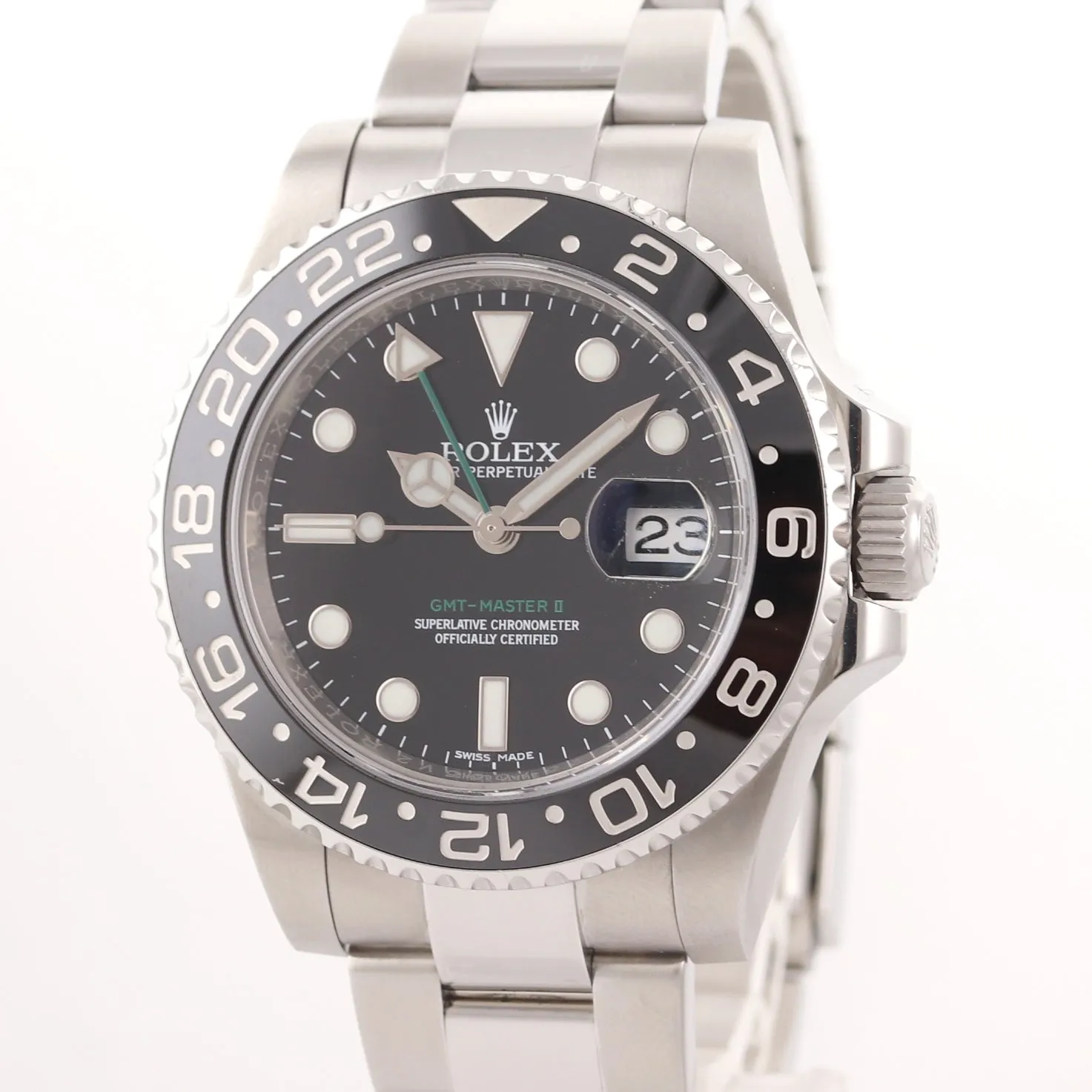 2019 MINT Rolex GMT Master II 116710 Steel Ceramic Black Dial 40mm Watch Box