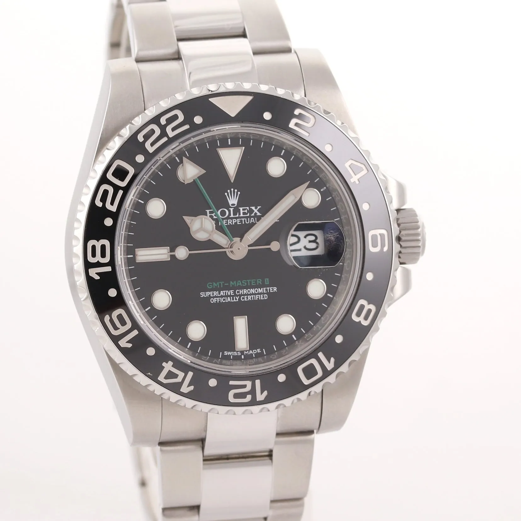 2019 MINT Rolex GMT Master II 116710 Steel Ceramic Black Dial 40mm Watch Box