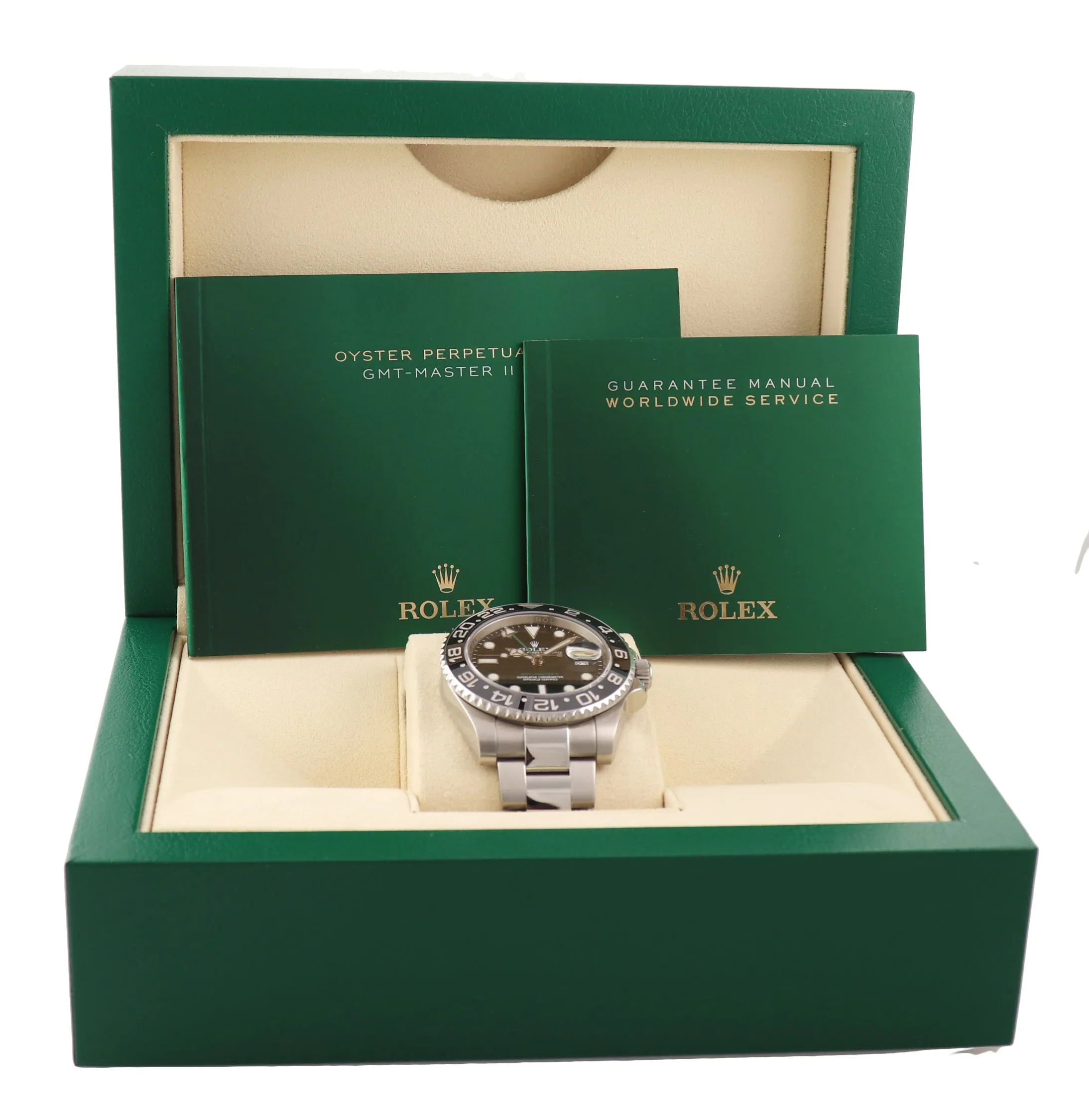 2019 MINT Rolex GMT Master II 116710 Steel Ceramic Black Dial 40mm Watch Box