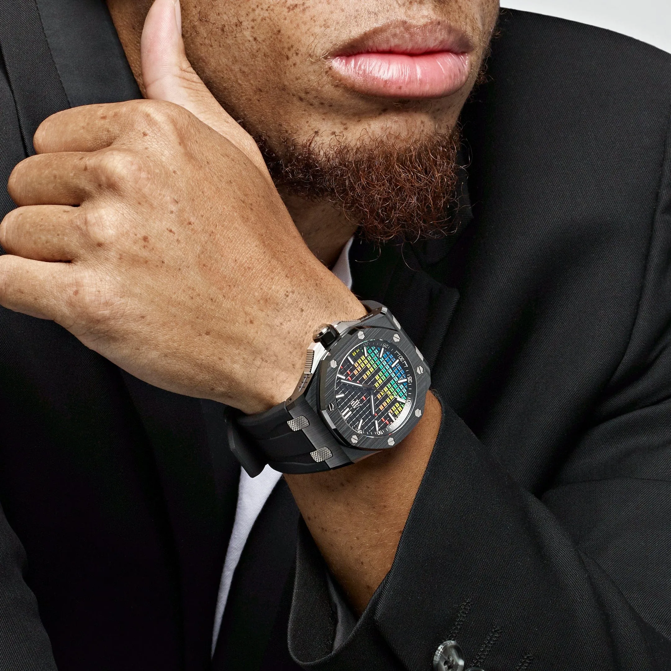 Audemars Piguet Royal Oak Offshore 15600CE.OO.A002CA.01 Selfwinding 'Music Edition' Black Ceramic Limited Edition (2022)