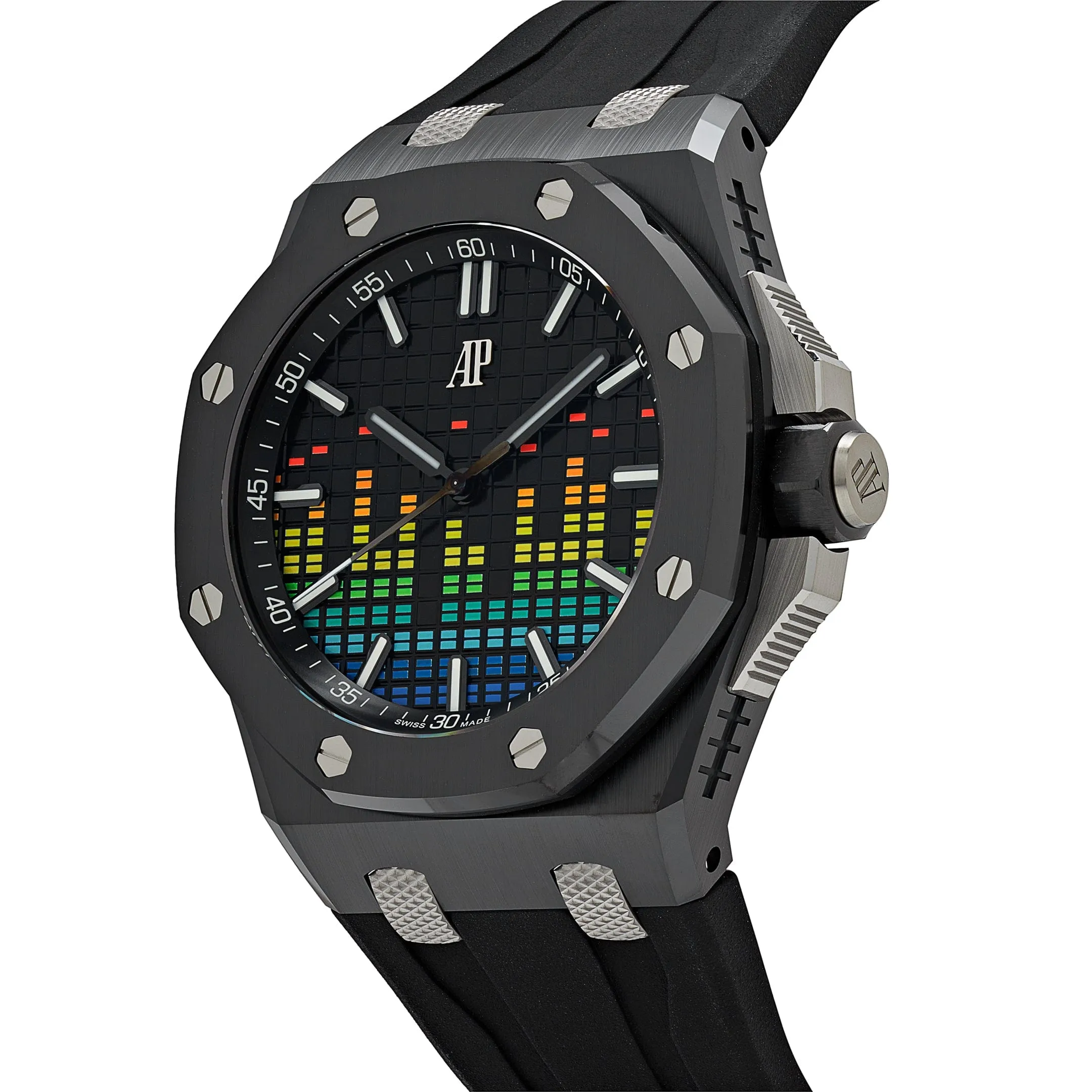 Audemars Piguet Royal Oak Offshore 15600CE.OO.A002CA.01 Selfwinding 'Music Edition' Black Ceramic Limited Edition (2022)