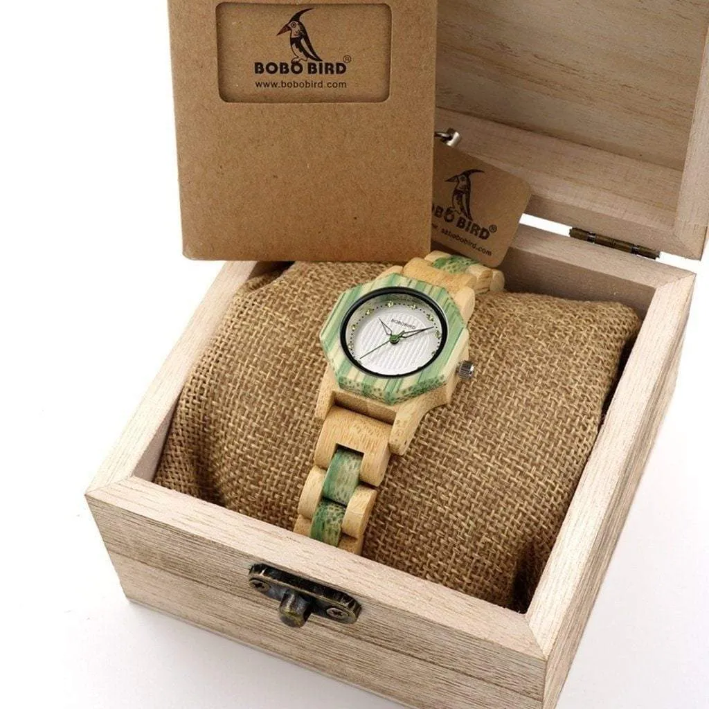 BOBO BIRD Bamboo Women Watches