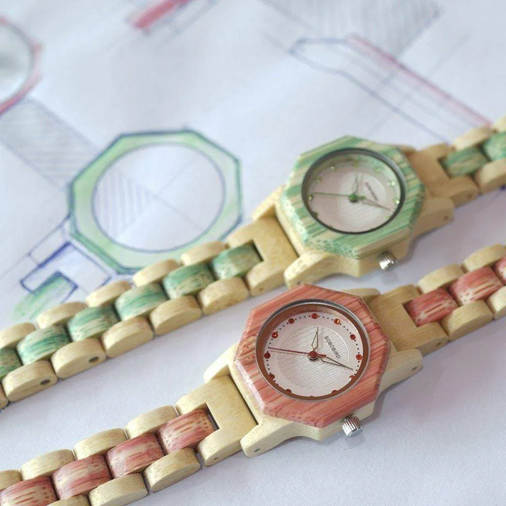 BOBO BIRD Bamboo Women Watches