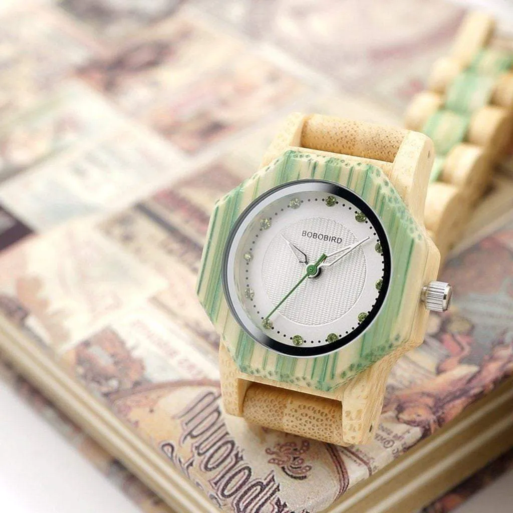 BOBO BIRD Bamboo Women Watches