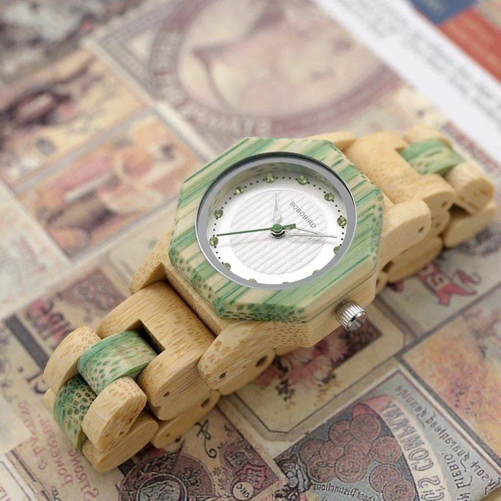 BOBO BIRD Bamboo Women Watches