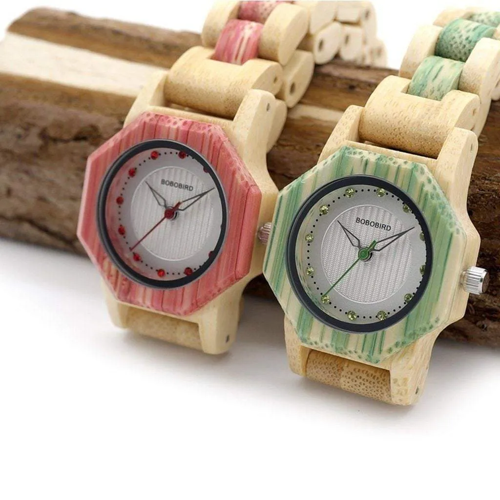 BOBO BIRD Bamboo Women Watches
