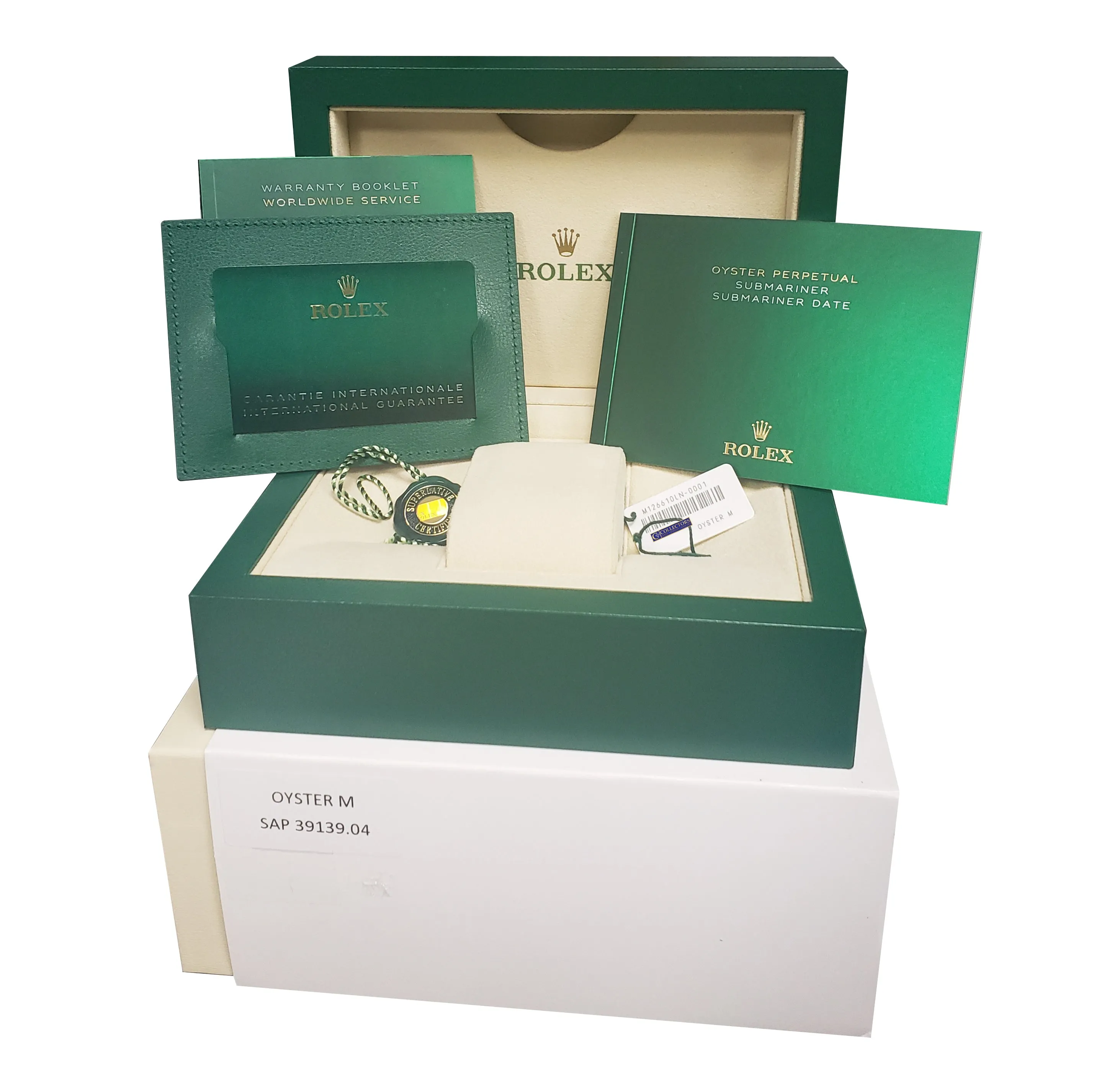 BRAND NEW APR. 2021 Rolex Submariner 41 Date Steel Black Ceramic Watch 126610 LN