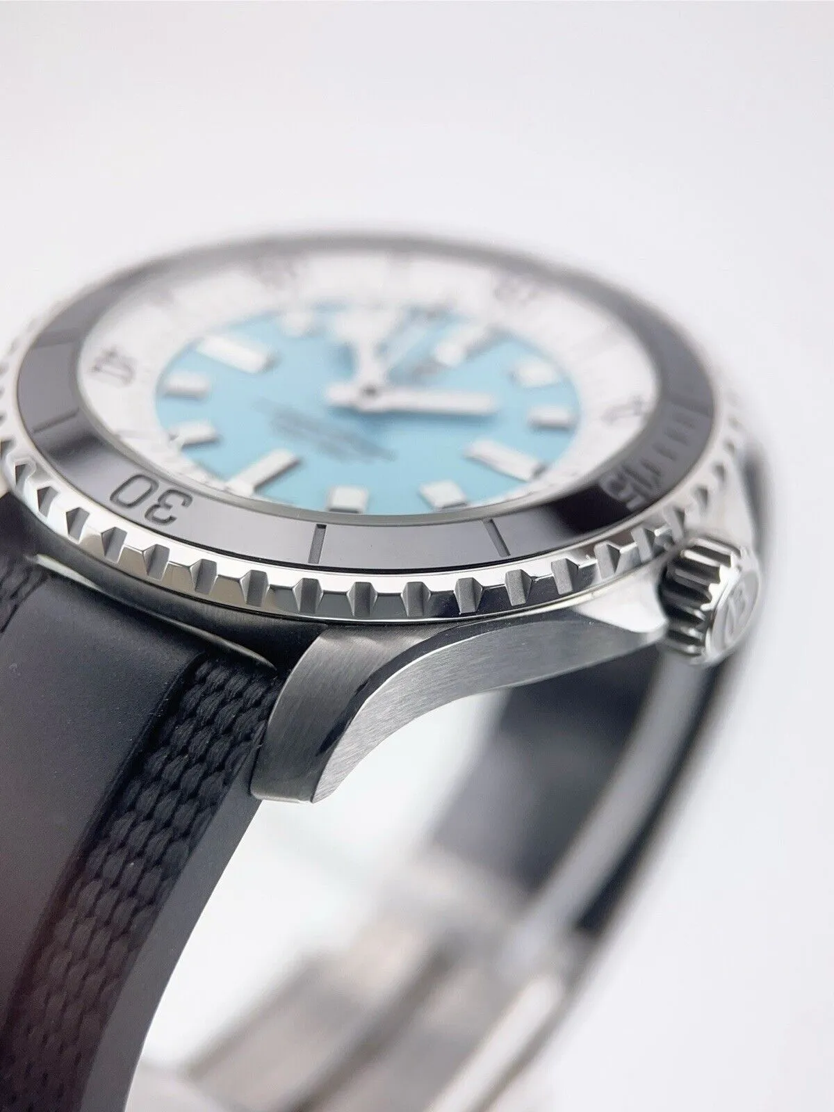 Breitling Superocean 44 Steel Turquoise Dial 44mm Automatic Men’s Watch A17376