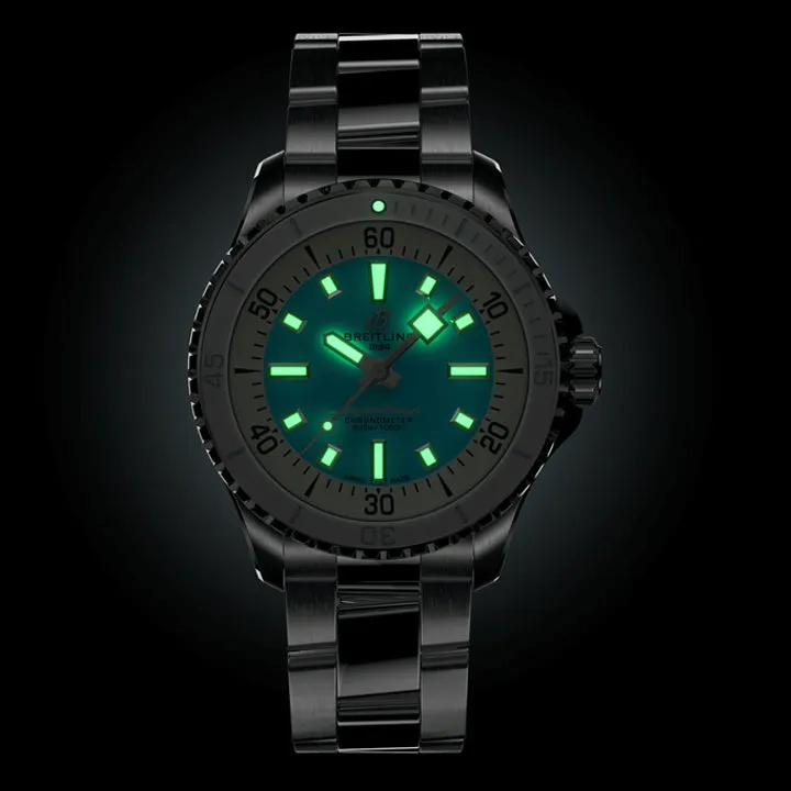 Breitling Superocean Automatic 36 Turquoise Dial - A17377211C1A1