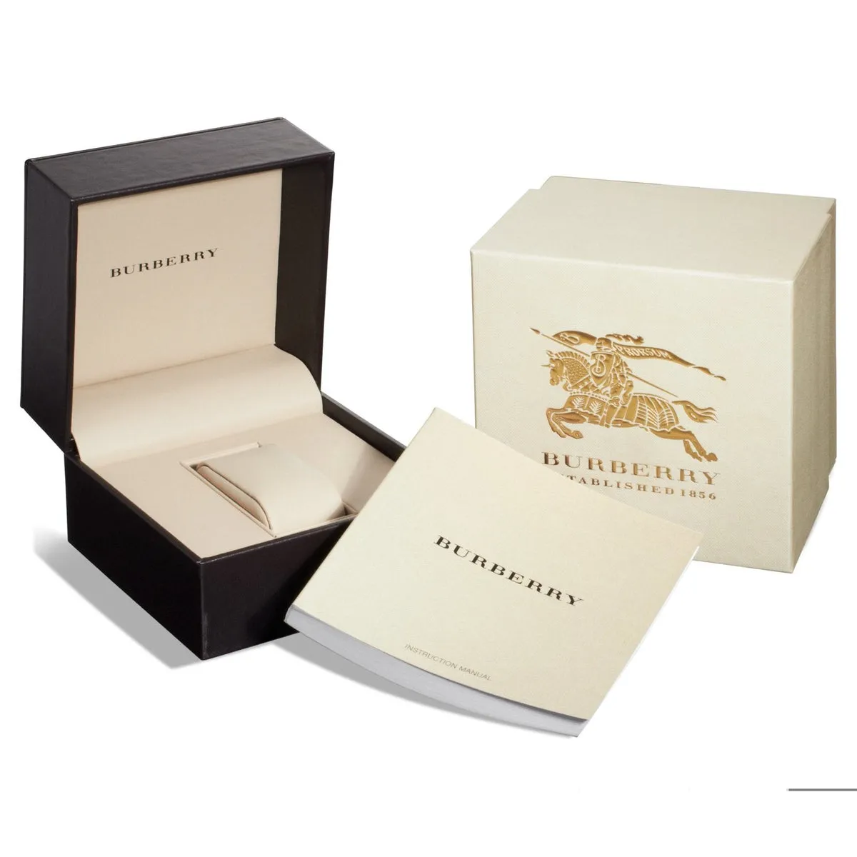 Burberry The City White Leather Women's Watch BU9130