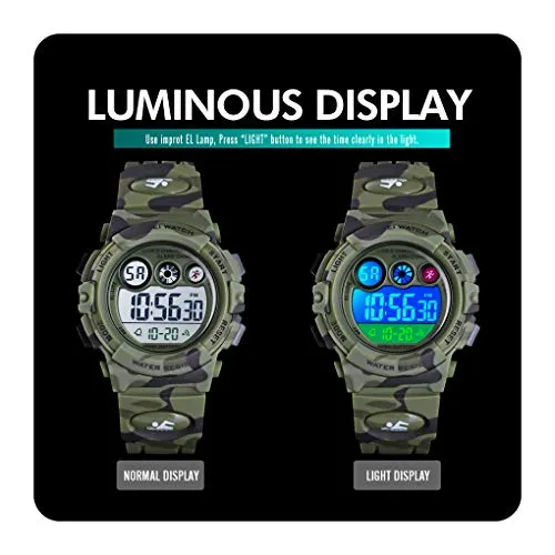 CakCity Kids Digital Sport Watches for Boys