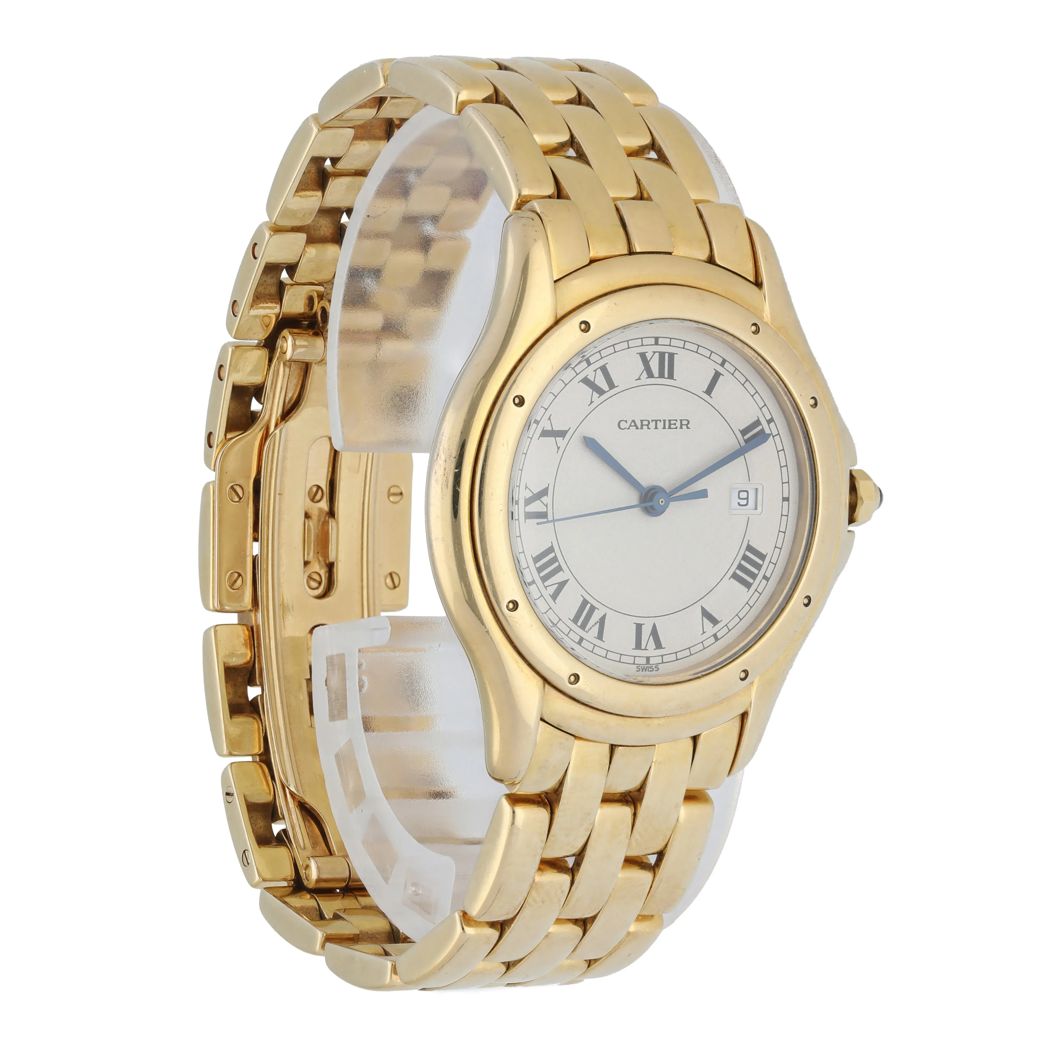 Cartier Cougar Panthere 116000R Large Yellow Gold Watch