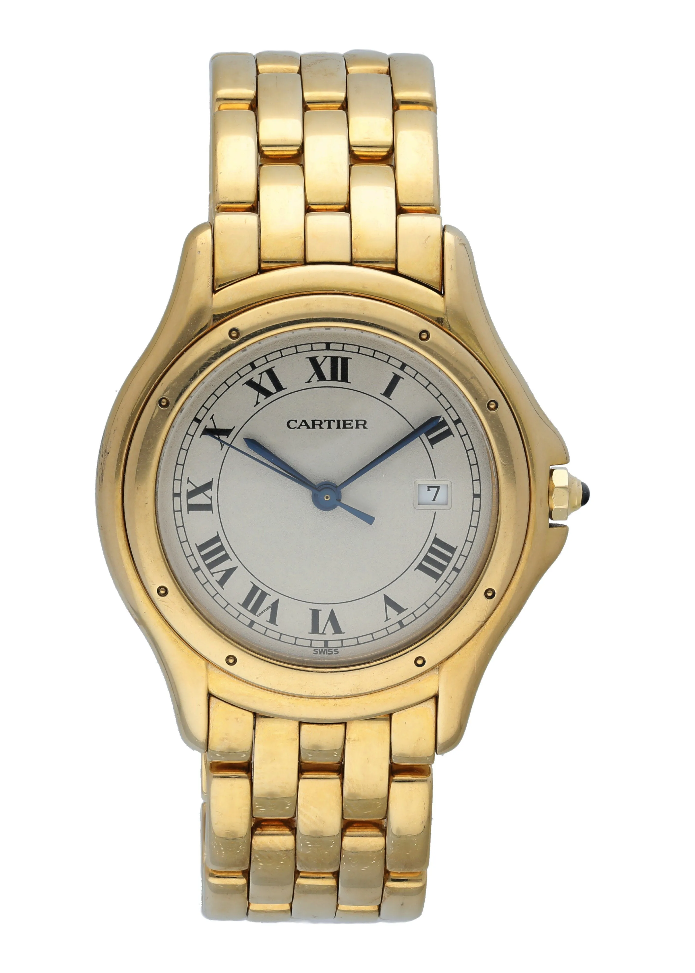 Cartier Cougar Panthere 116000R Large Yellow Gold Watch