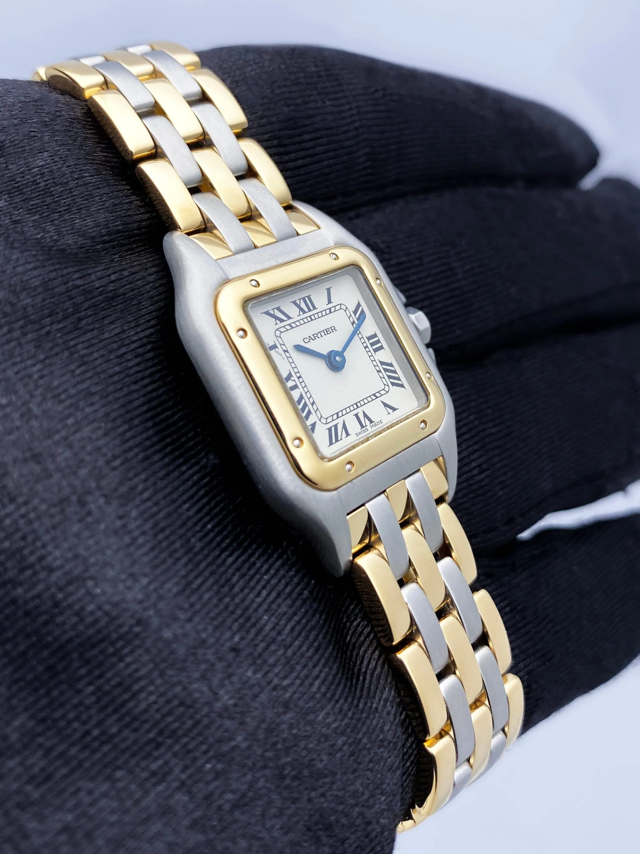 Cartier Panthere 1057917 Three Rows Ladies Watch