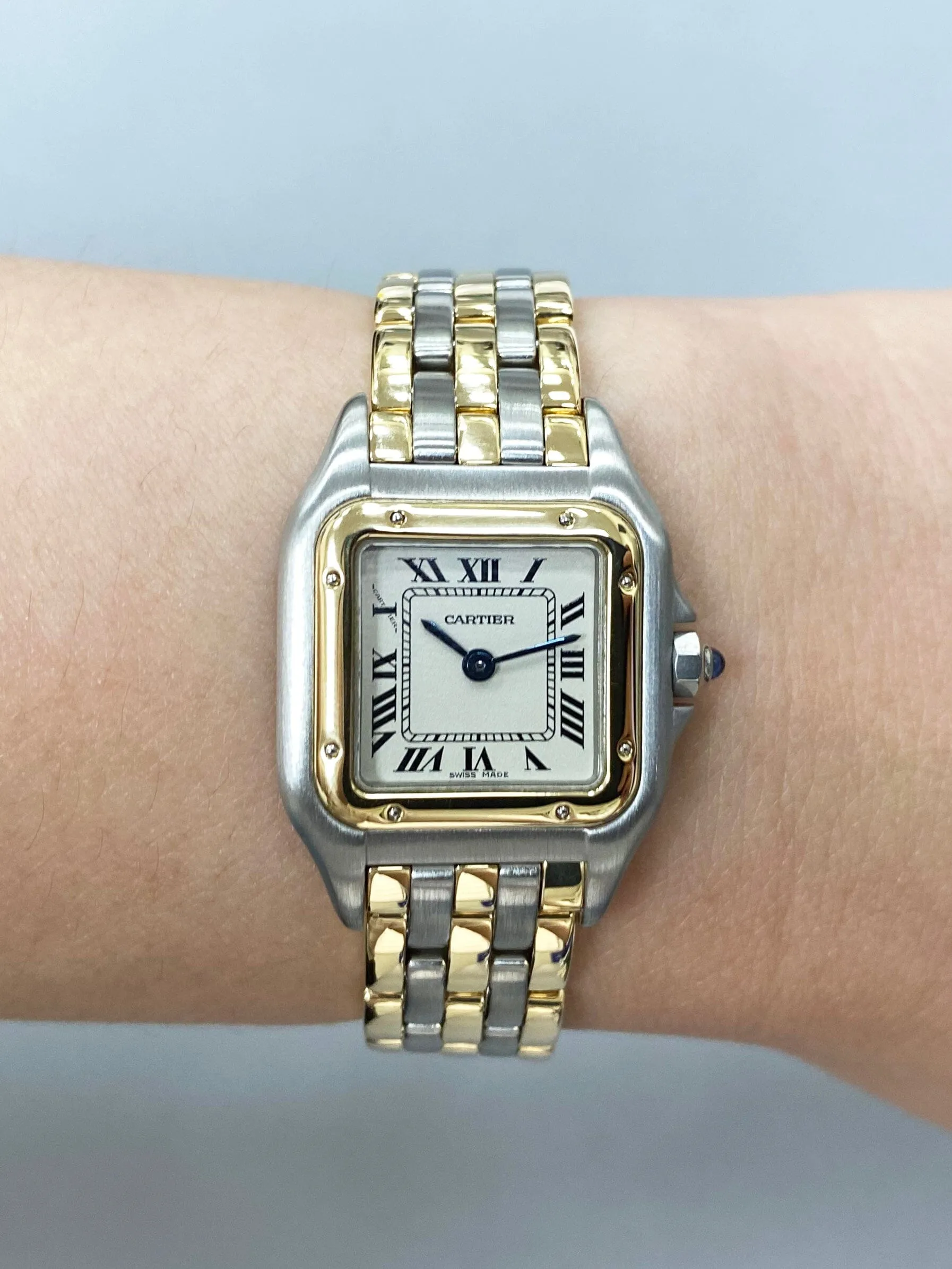 Cartier Panthere 1057917 Three Rows Ladies Watch