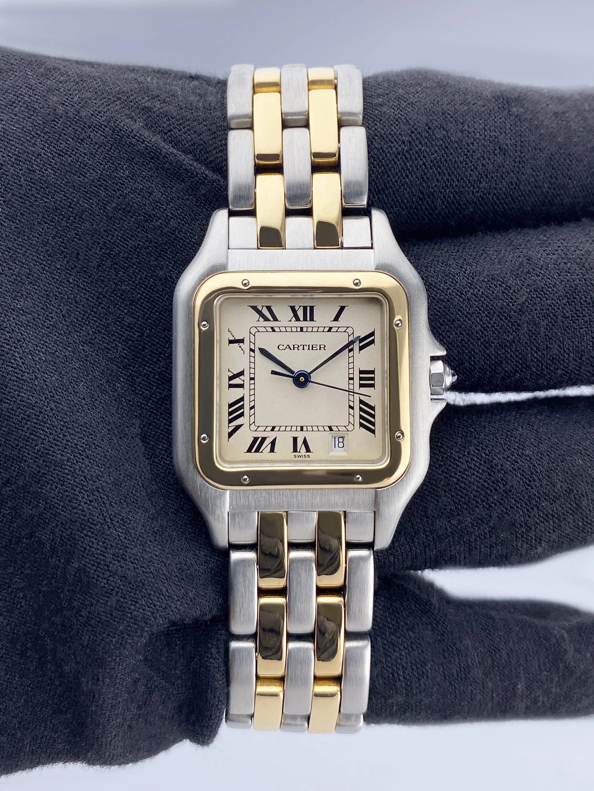 Cartier Panthere 83083242 Two Row Midsize Ladies Watch