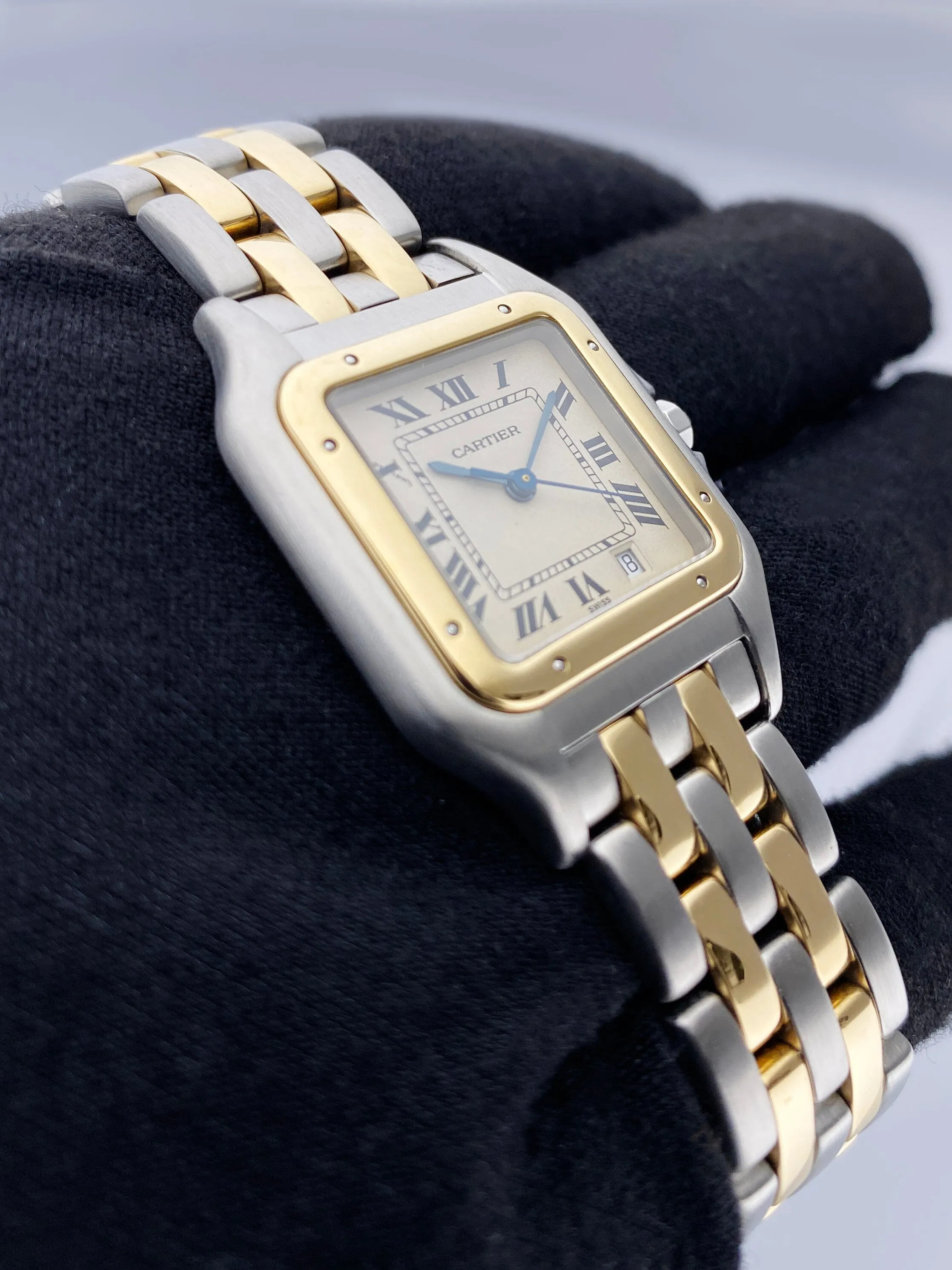 Cartier Panthere 83083242 Two Row Midsize Ladies Watch