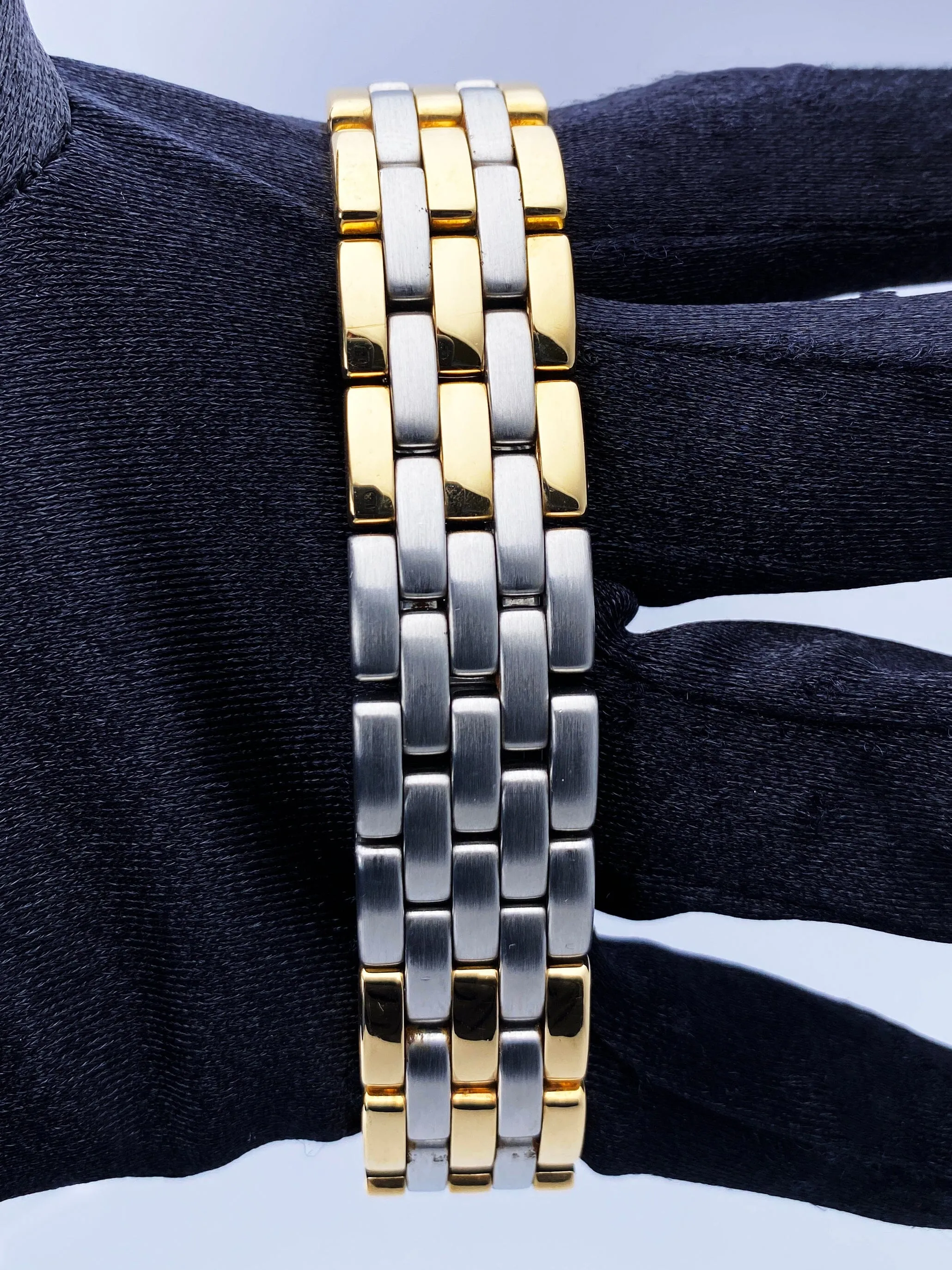 Cartier Panthere Jumbo 187957 Three Rows Mens Watch