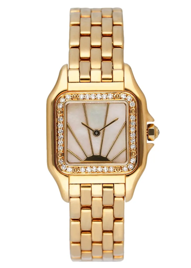Cartier Panthere MOP Diamond Dial Ladies Watch
