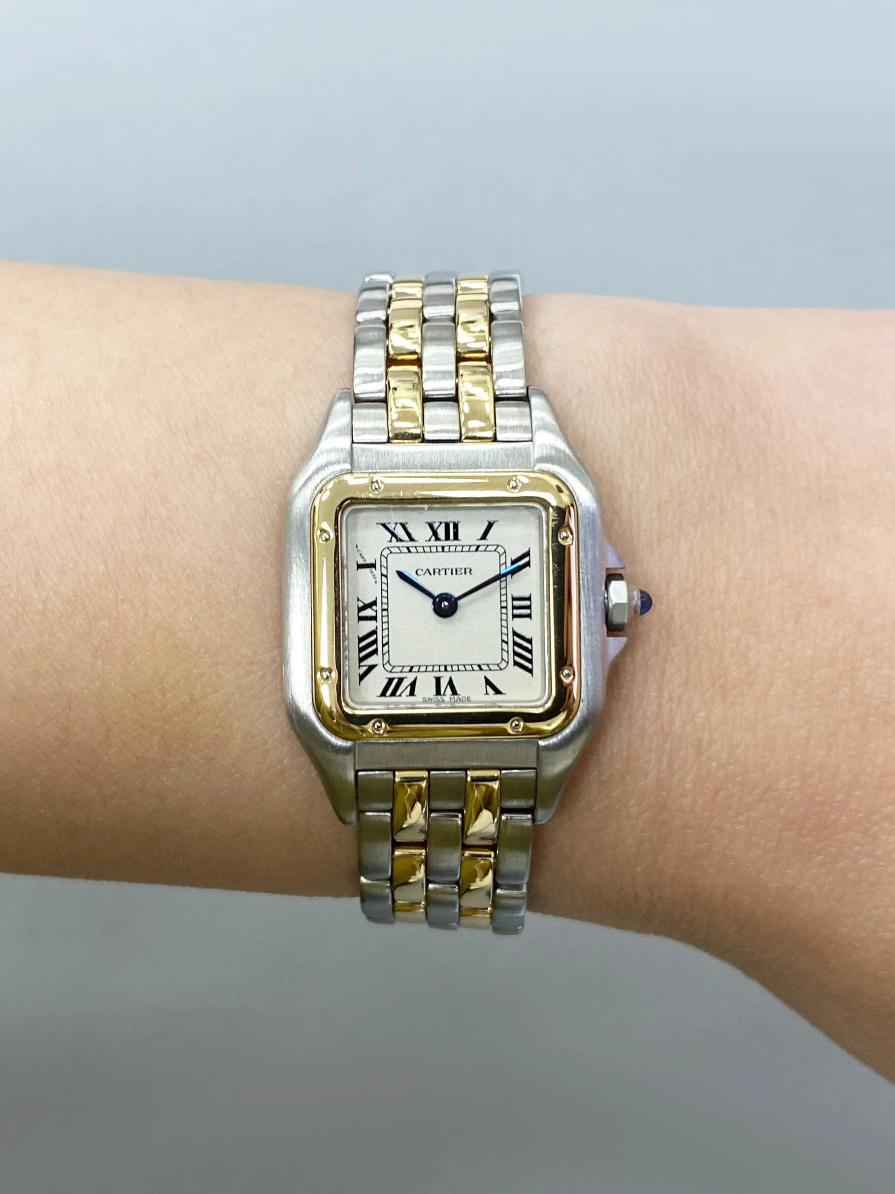Cartier Panthere W25029B6 Two Rows Ladies Watch