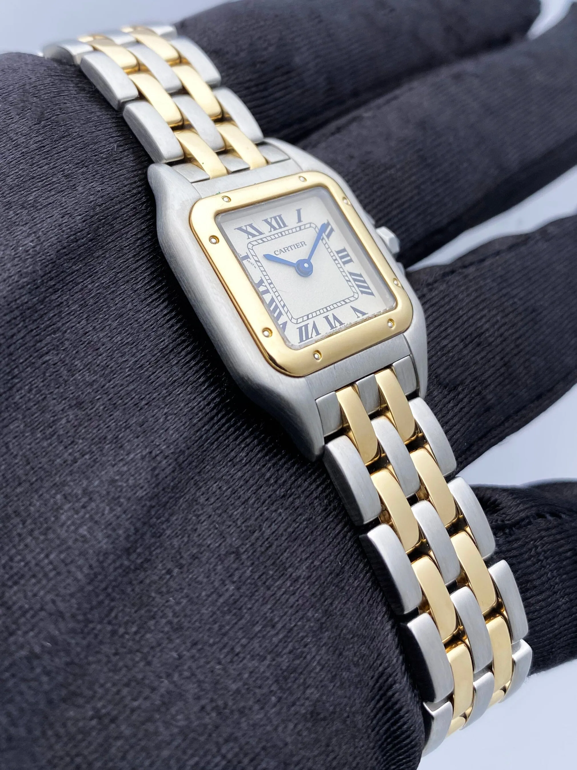 Cartier Panthere W25029B6 Two Rows Ladies Watch