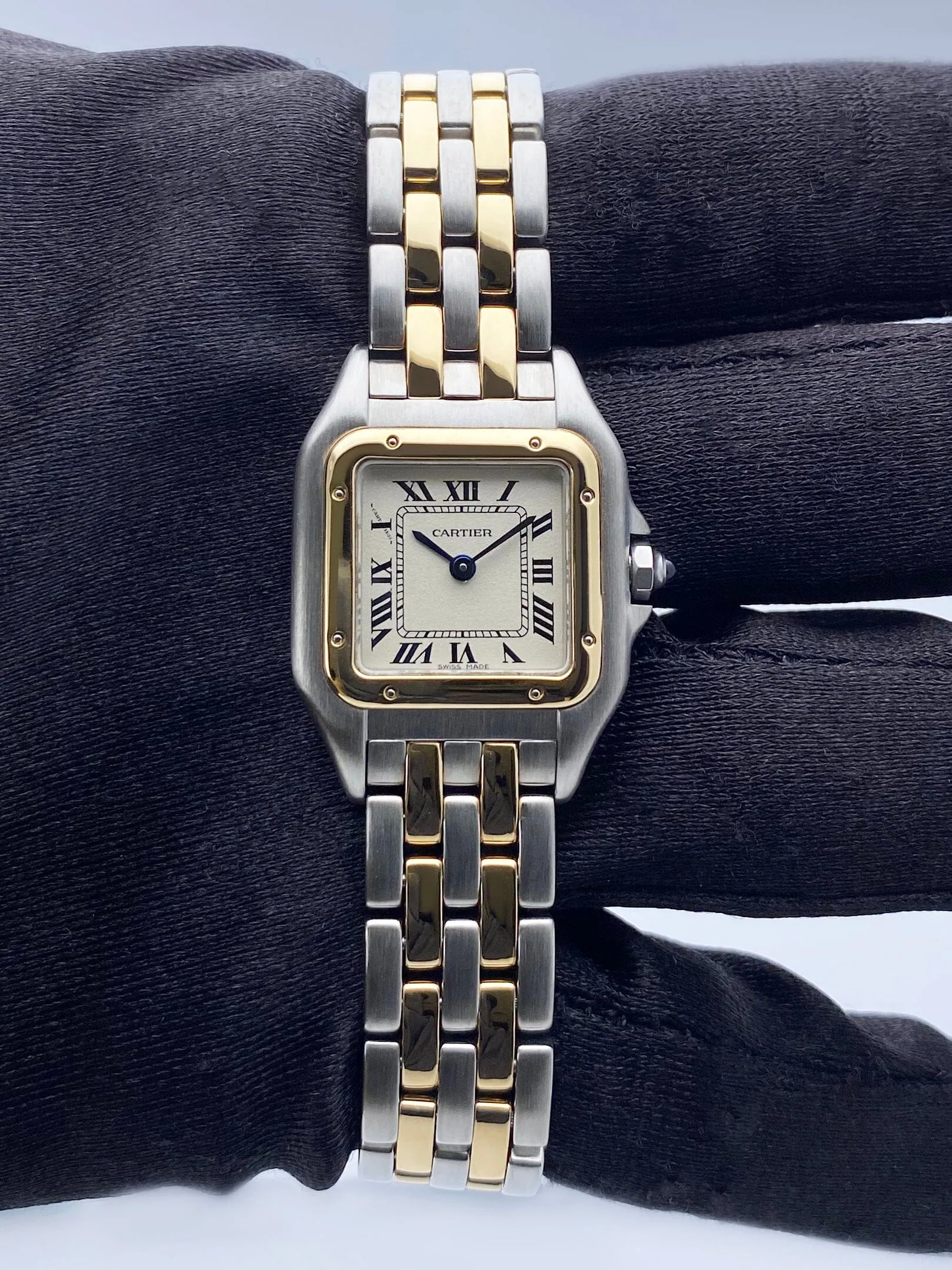 Cartier Panthere W25029B6 Two Rows Ladies Watch