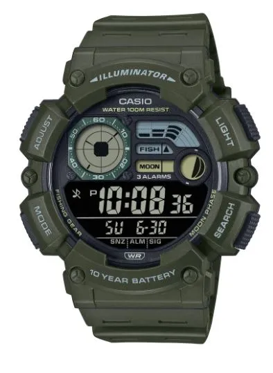 Casio Digital Multi Window Watch Watch WS1500H-3B