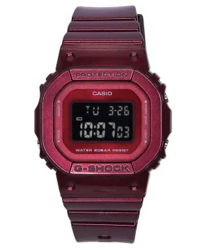 Casio G-Shock Digital Resin Strap Quartz GMD-S5600RB-4 200M Women's Watch