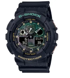 Casio G-Shock Duo Watch Black And Rust GA100RC-1A