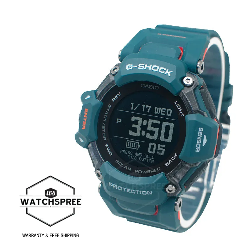 Casio G-Shock GBD-H2000 Lineup G-SQUAD Bluetooth¶¸ Tough Solar Multi-Sport Series Blue Resin Band Watch GBDH2000-2D GBD-H2000-2D GBD-H2000-2