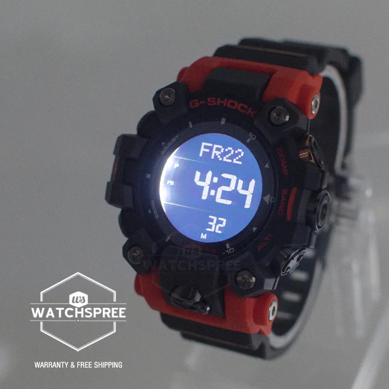 Casio G-Shock Master of G - Land Mudman Triple Sensor Tough Solar Bio-Based Watch GW9500-1A4 GW-9500-1A4