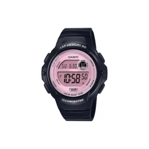 Casio LWS-1200H-1A2V Women Digital Watch Black Resin Strap