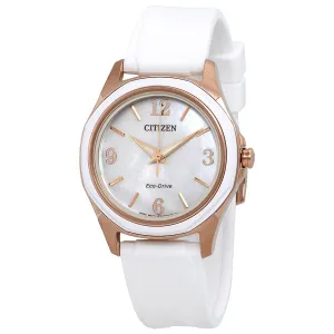 Citizen AR Ladies Mother of Pearl Dial Watch FE7056-02D