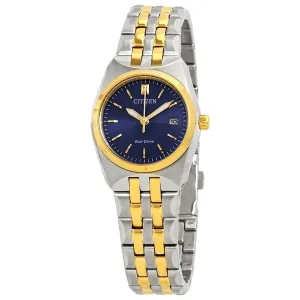 Citizen Corso Eco-Drive Blue Dial Two-tone Ladies Watch EW2294-53L