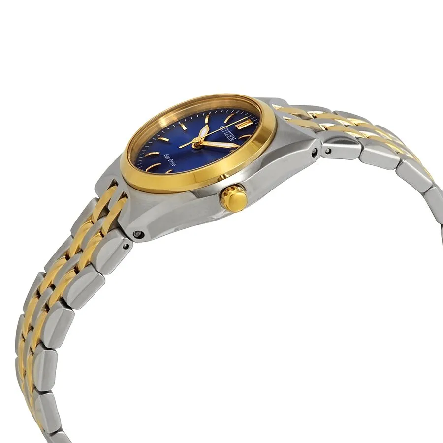 Citizen Corso Eco-Drive Blue Dial Two-tone Ladies Watch EW2294-53L