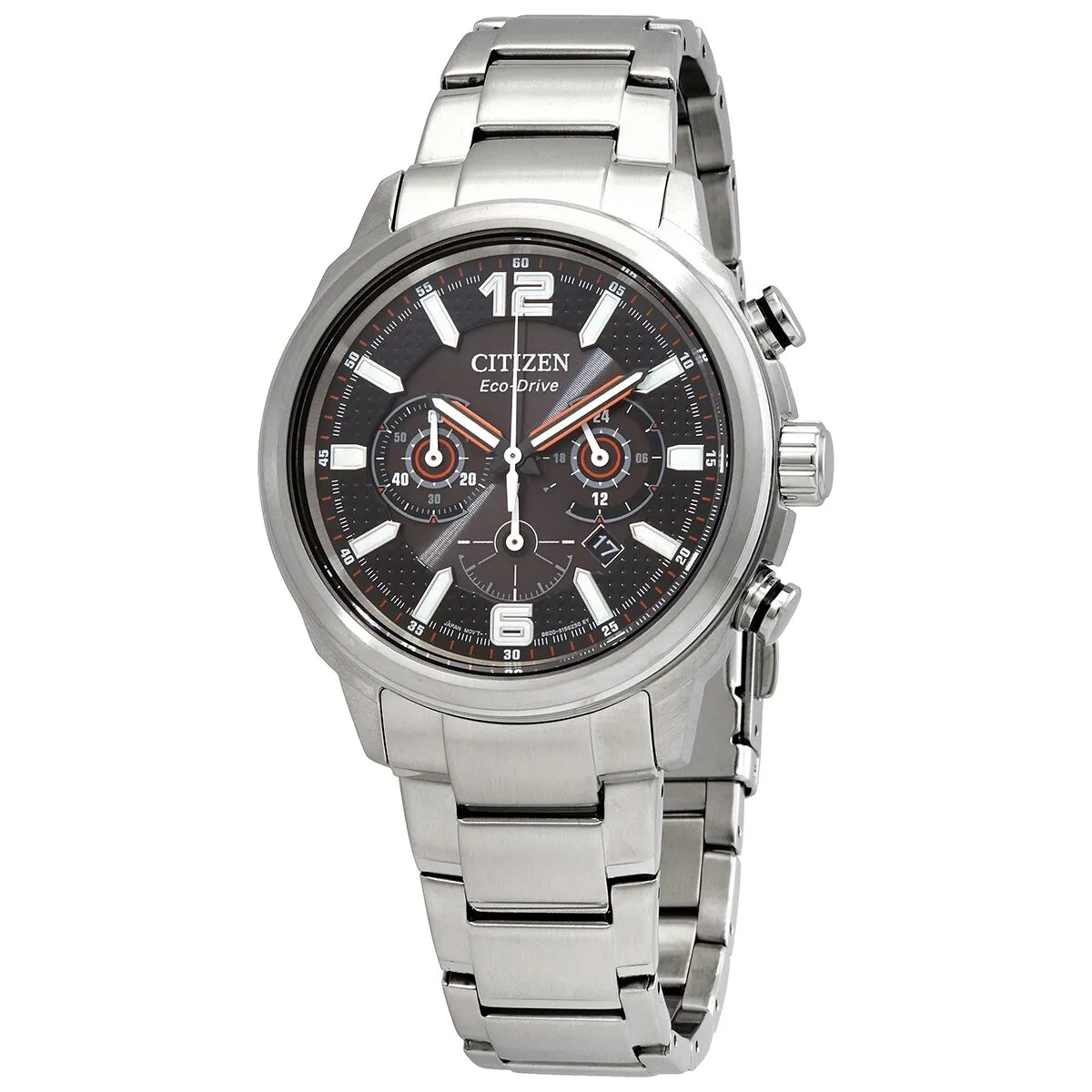 Citizen Eco-Drive Chronograph Black Dial Men's Watch CA4380-59E